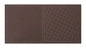 COSMO Sashiko Cotton & Linen - Cross - Brown for patchwork, quilting and sewing