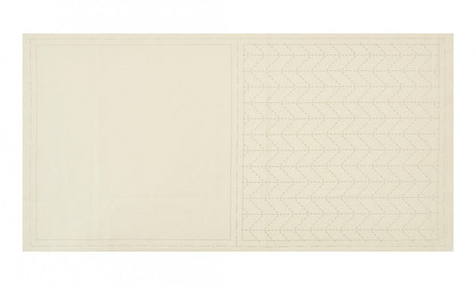 COSMO Sashiko Cotton & Linen - Herringbone - Off for patchwork, quilting and sewing