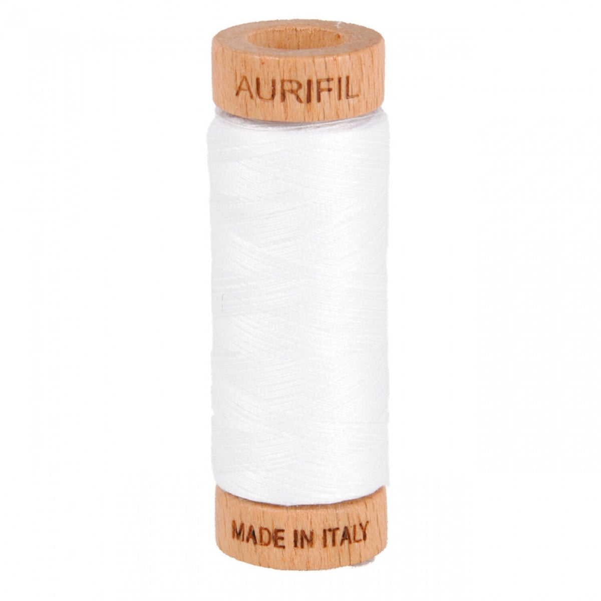Aurifil Cotton Mako 80wt 280m 2024 White