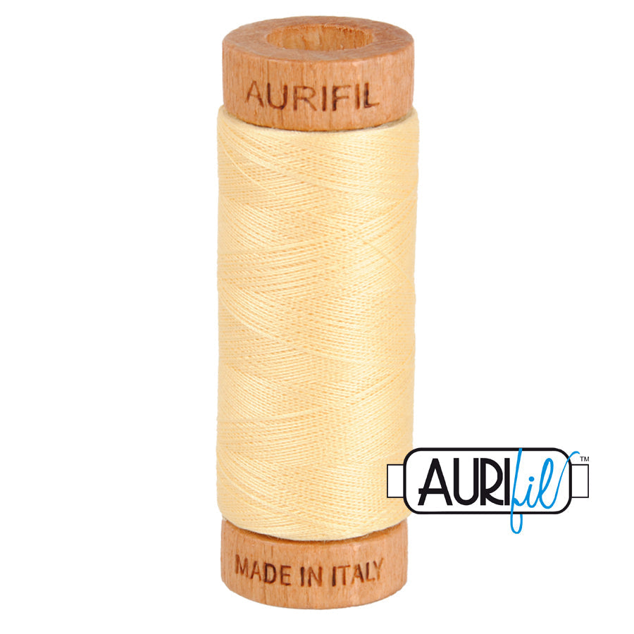 Aurifil Cotton Mako 80wt 280m 2105 Champagne