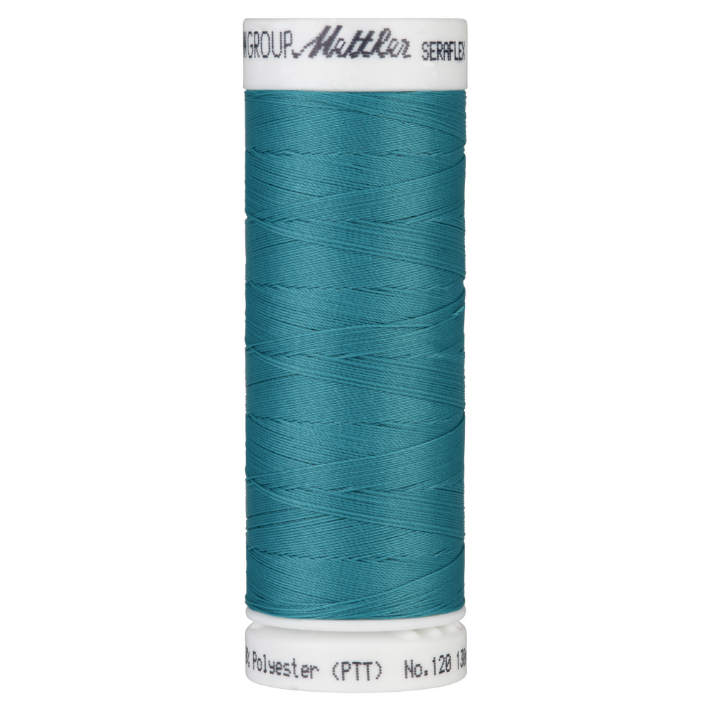 Seraflex Elastic Thread - 0232 Truly Teal for garments, sewing and bag making projects