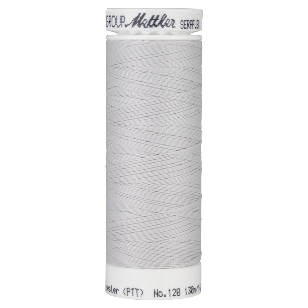 Seraflex Elastic Thread - 0411 Mystik Grey for garments, sewing and bag making projects