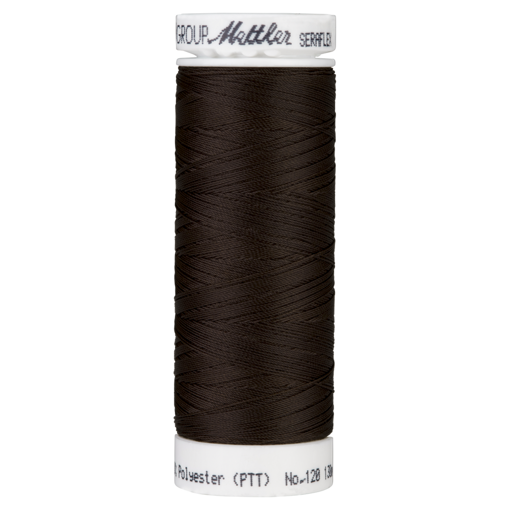 Seraflex Elastic Thread - 0428 Chocolate for garments, sewing and bag making projects