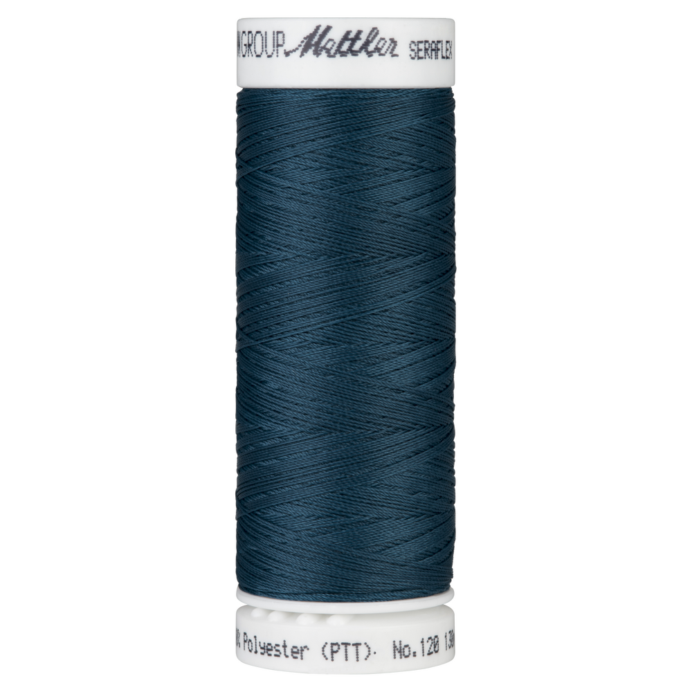 Seraflex Elastic Thread - Tartan Blue for garments, sewing and bag making projects