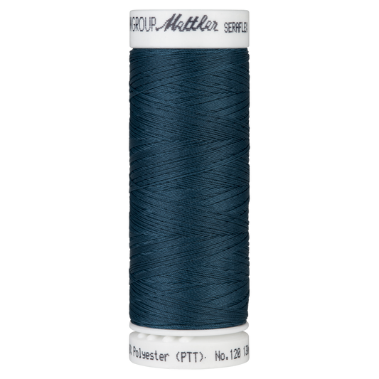 Seraflex Elastic Thread - Tartan Blue for garments, sewing and bag making projects