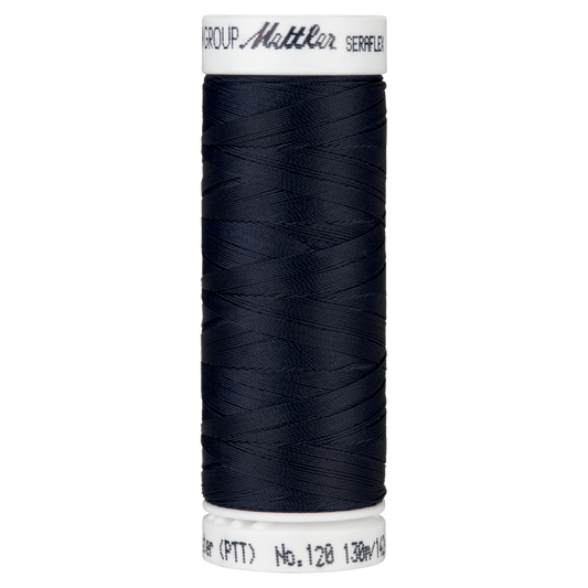 Seraflex Elastic Thread - 0821 Darkest Blue for garments, sewing and bag making projects