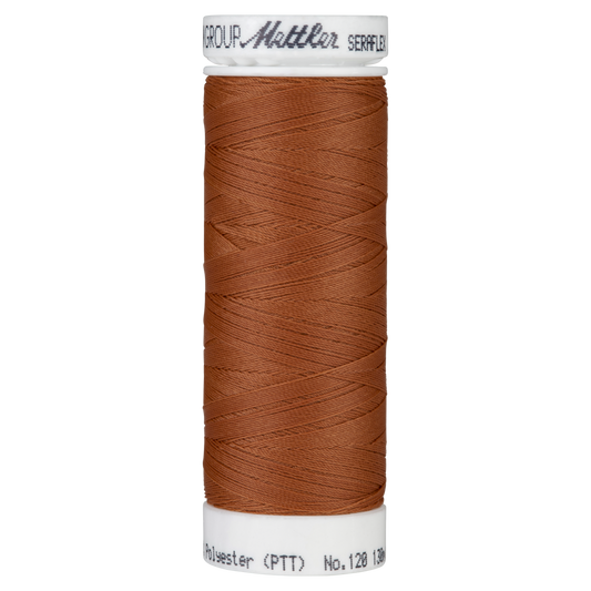 Seraflex Elastic Thread - 1054 Brick Red for garments, sewing and bag making projects