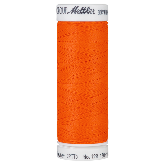 Seraflex Elastic Thread - 1428 Vivid Orange for garments, sewing and bag making projects