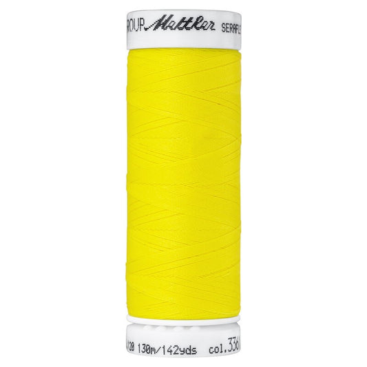 Seraflex Elastic Thread - 3361 Lemon for garments, sewing and bag making projects