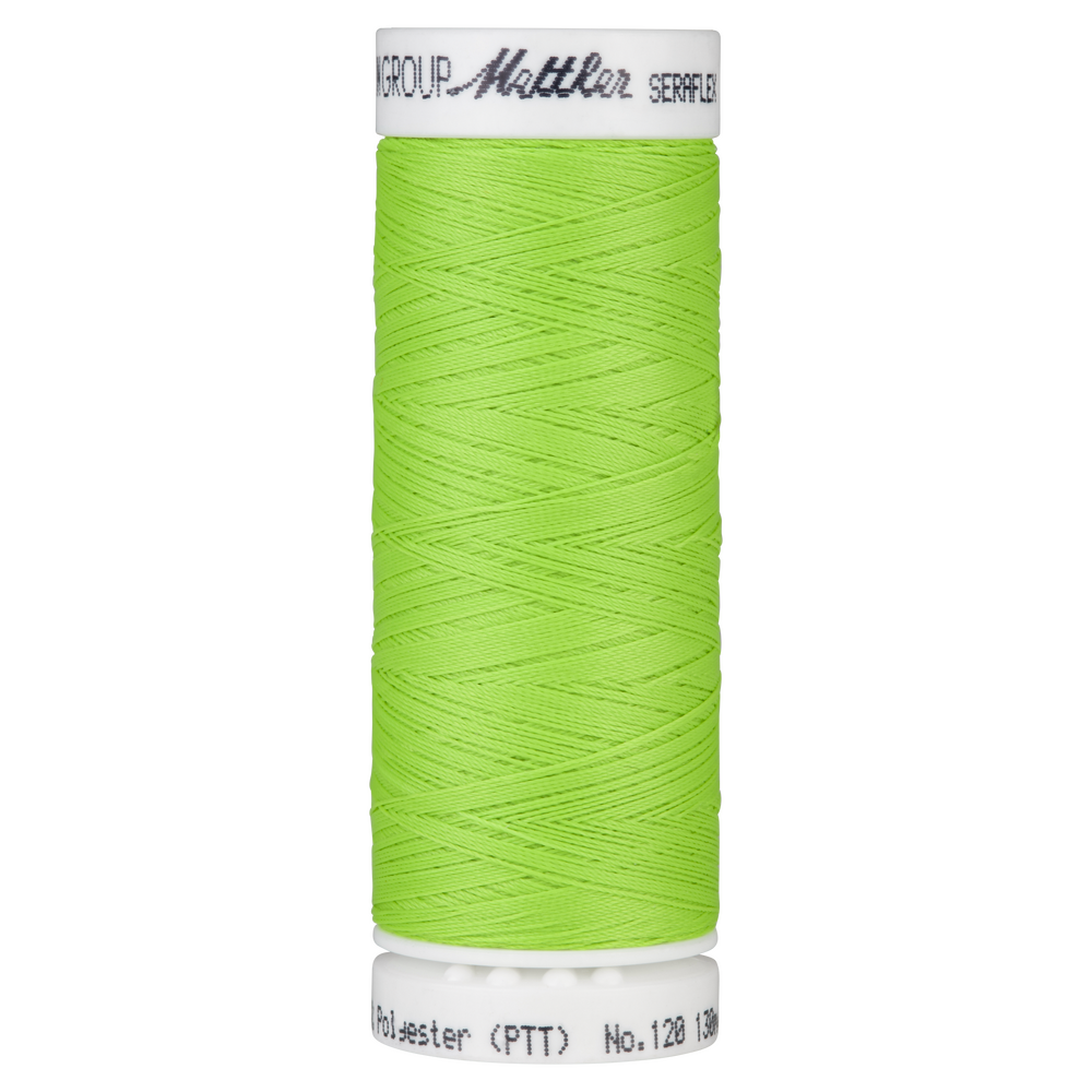Seraflex Elastic Thread - 70279 Green Viper for garments, sewing and bag making projects