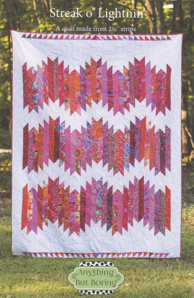 Streak O Lightnin Quilt Pattern , quilting and craft projects