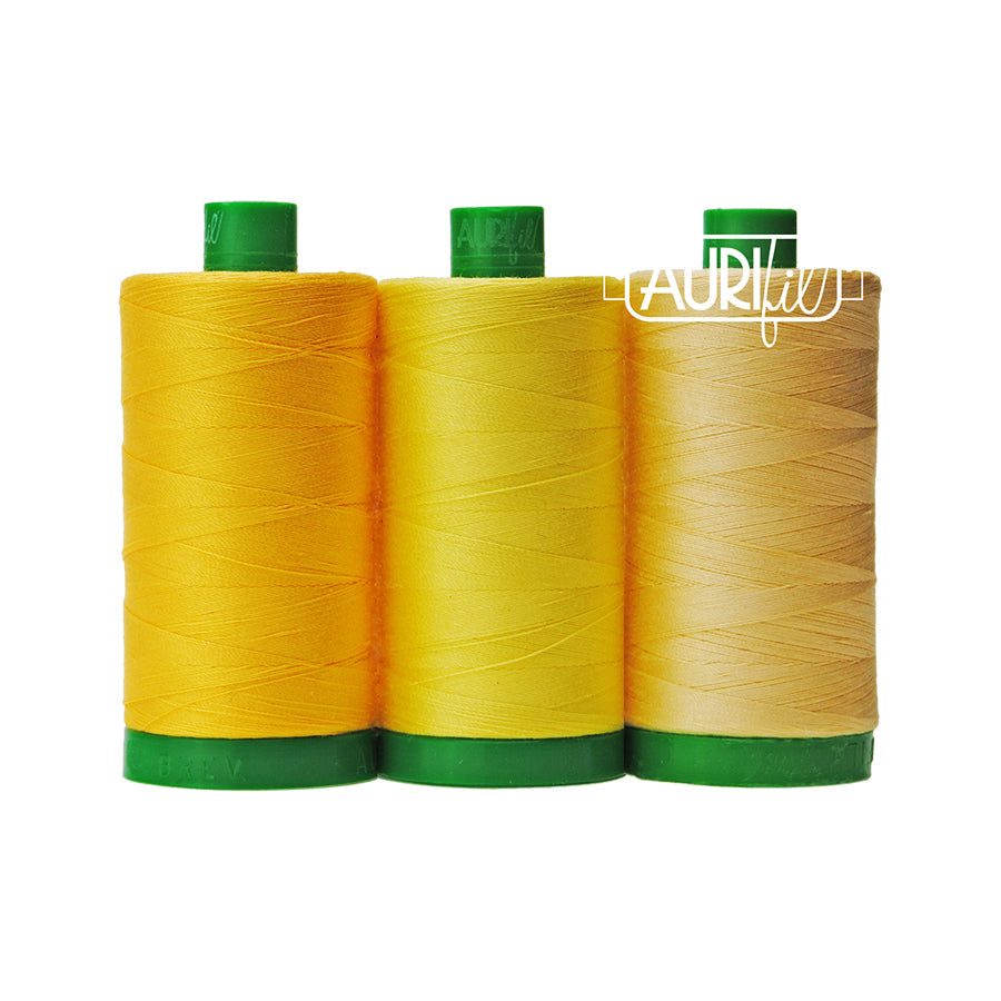 Aurifil 40wt 3-Spool Set African Wild Dog