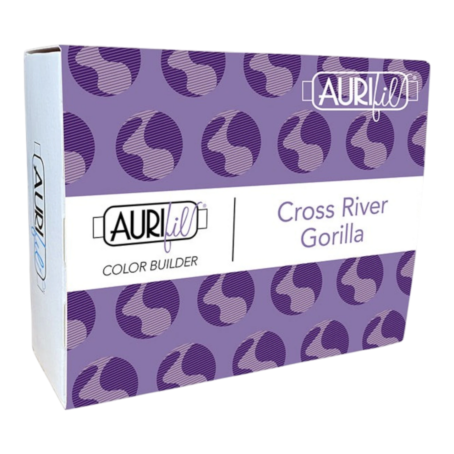 Aurifil 3pc Set Cross River Gorilla 40wt , piecing and stitching