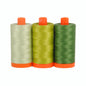 Aurifil 50wt 3-Spool Set Dolomite