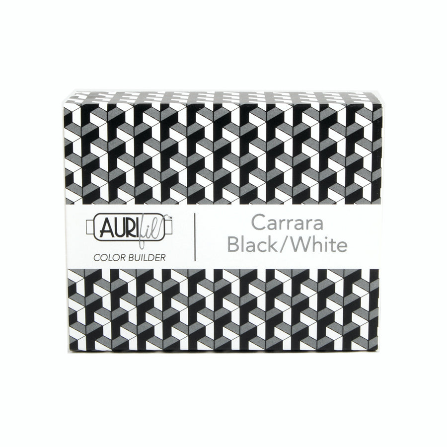 Aurifil 3pc Set Carrara 50wt , piecing and stitching