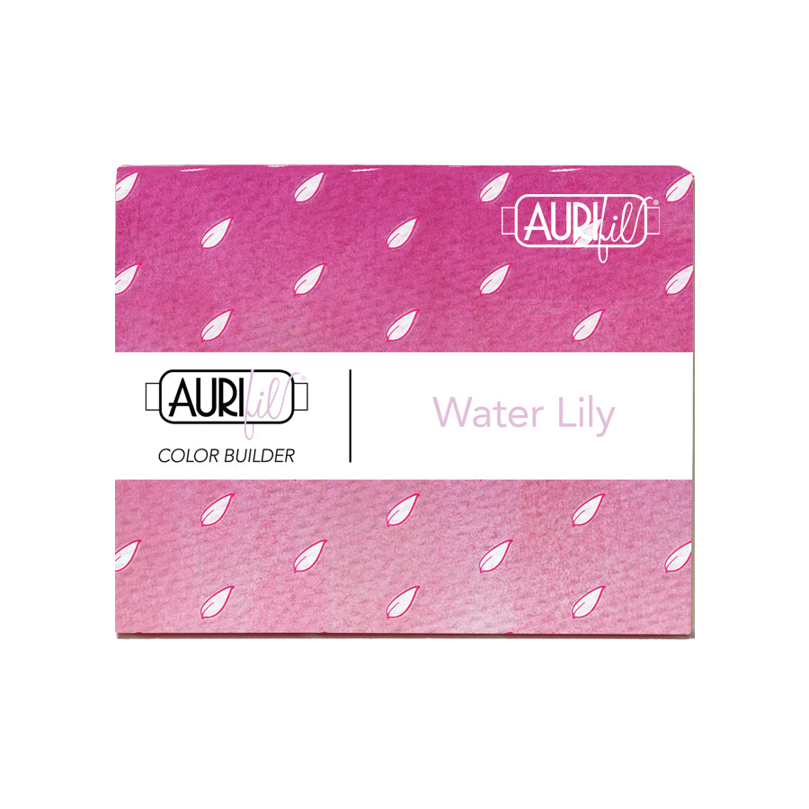 Aurifil 3pc Set Amazon Water Lily 50wt , piecing and stitching