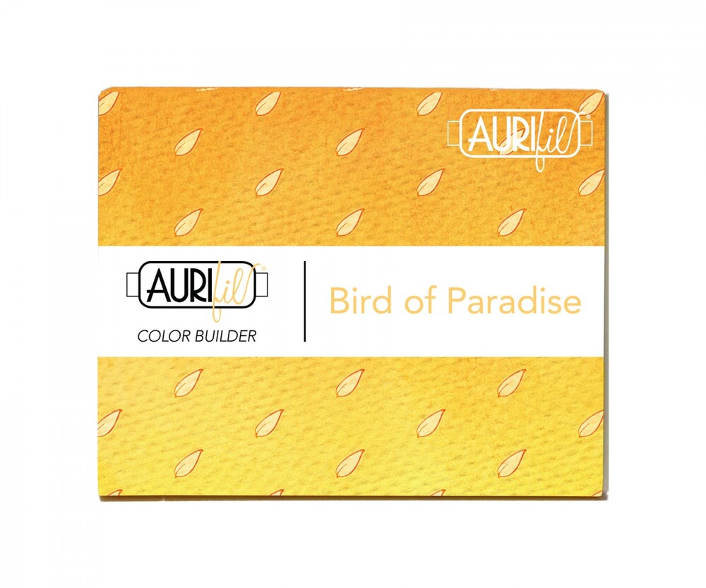 Aurifil 3pc Set Bird of Paradise 50wt , piecing and stitching