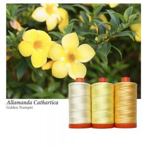 Aurifil 50wt 3-Spool Set Golden Trumpet