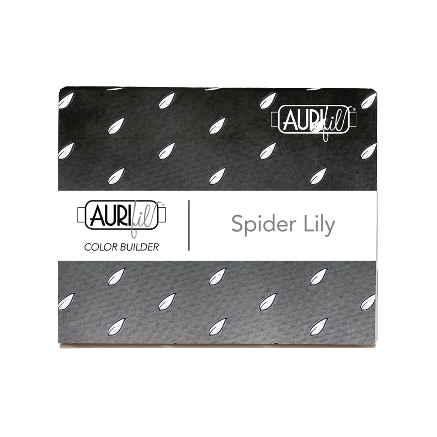 Aurifil 3pc Set Spider Lily 50wt , piecing and stitching