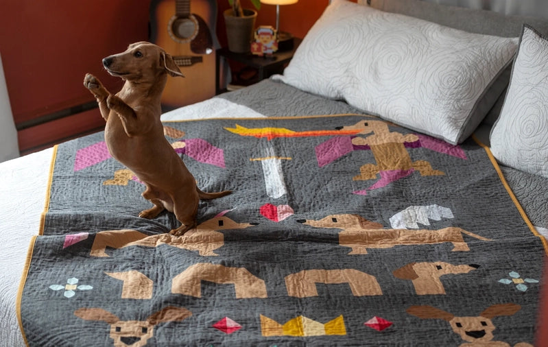 Mythical Wieners Quilt Pattern , quilting and craft projects