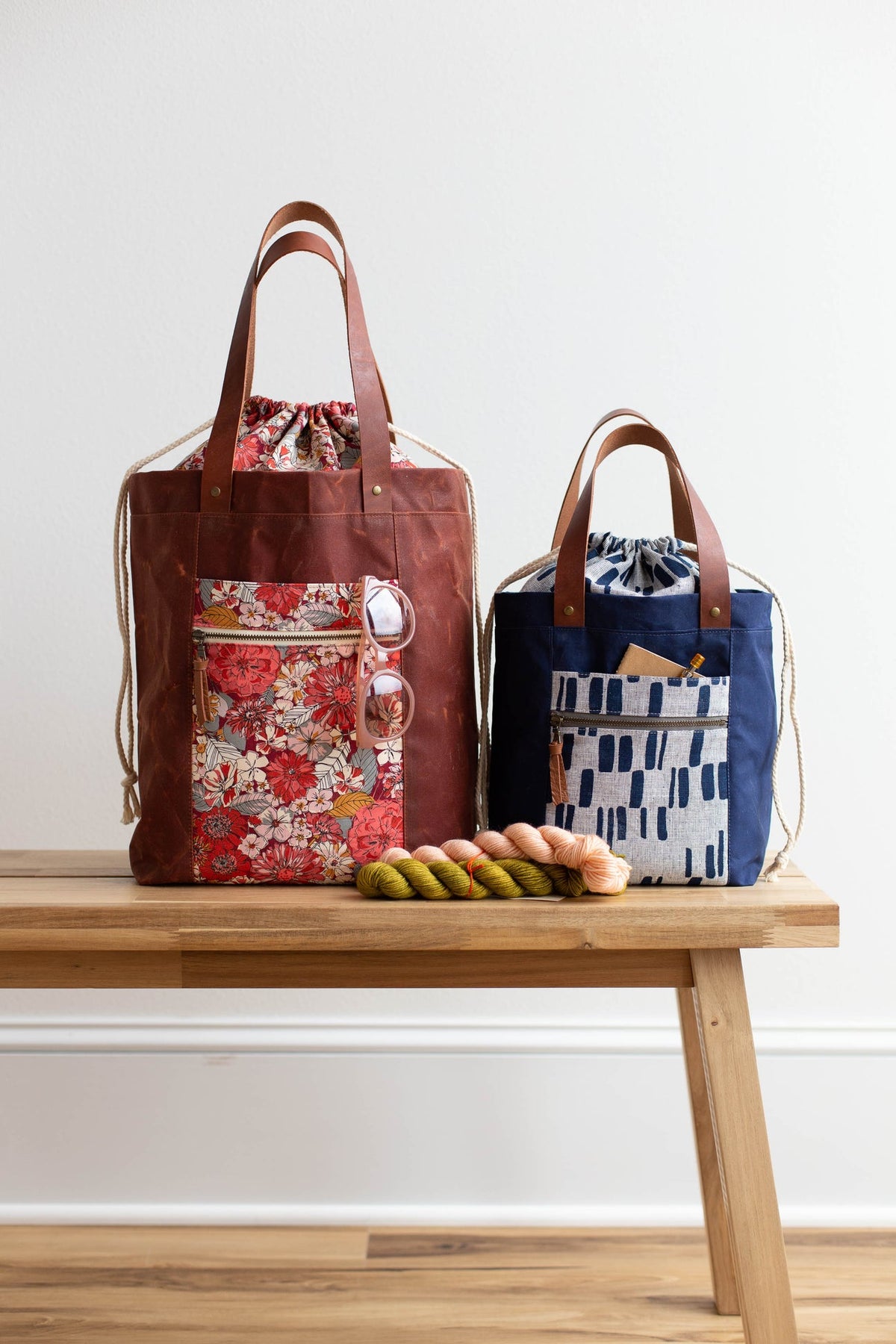Firefly Tote Pattern – project example 1