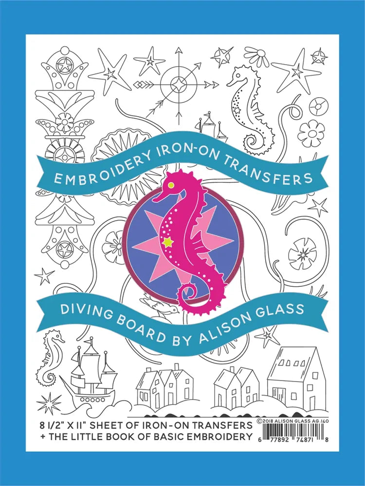 Embroidery Iron-On Transfers Diving Board sewing and quilting product