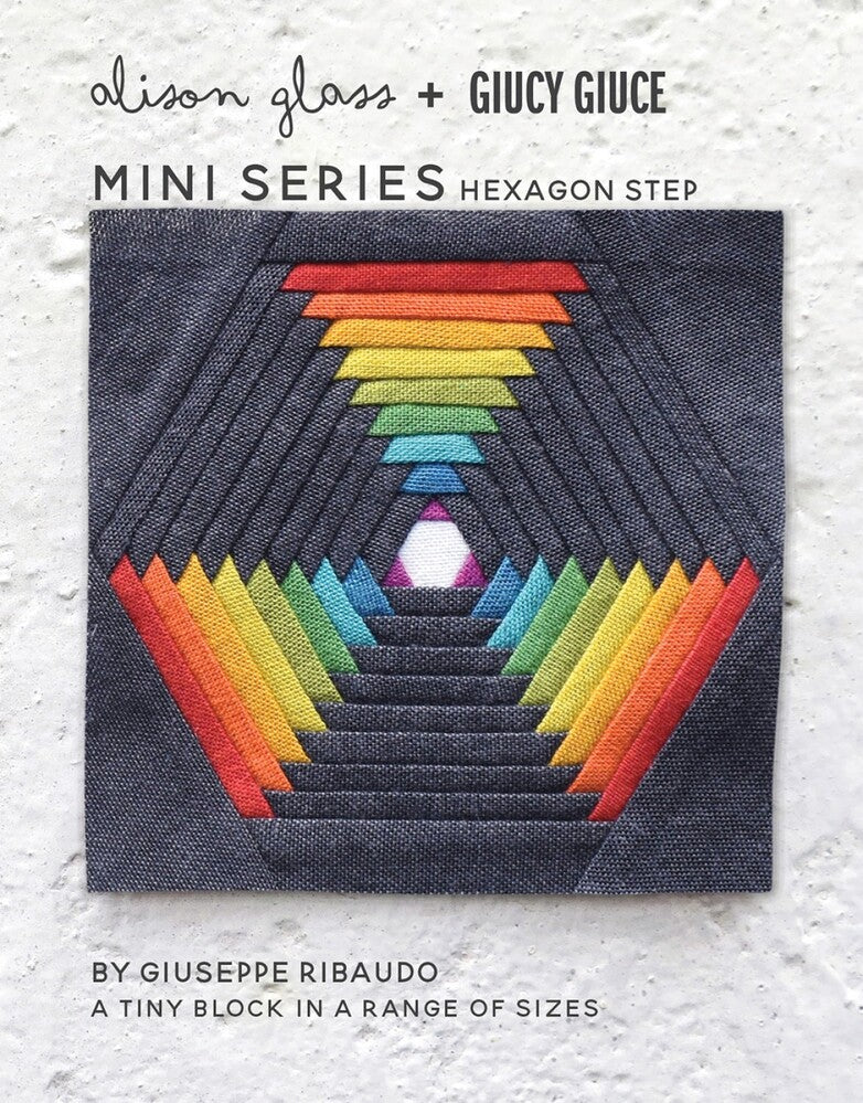 Mini Series - Hexagon Step Pattern , quilting and craft projects