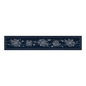 Sashiko Australia Native Flowers 5 Runner INDIGO , piecing and stitching