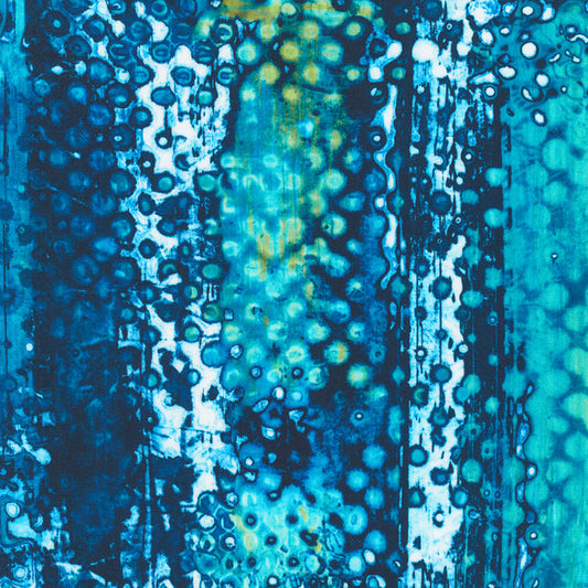 Industrial Imprints - Packing Dots Lagoon sewing and quilting product
