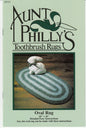 Aunt Philly's Oval Toothbrush Rug Pattern , quilting and craft projects