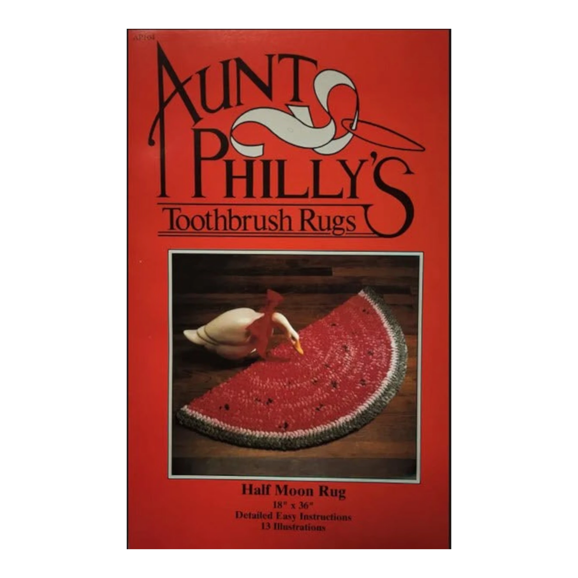 Aunt Philly's Half Moon Rug Pattern