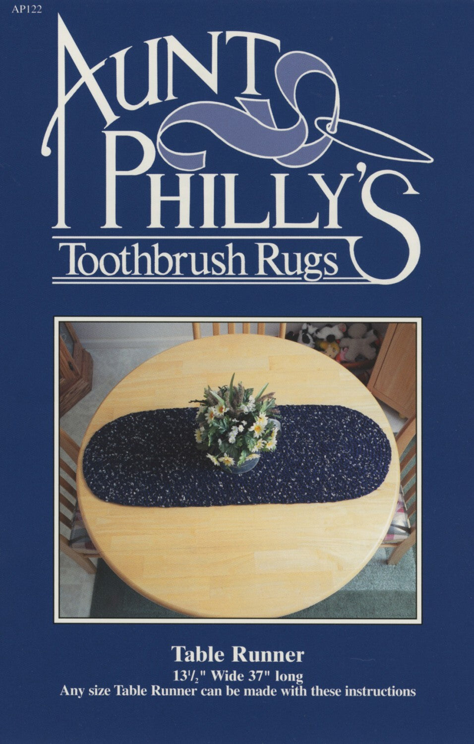 Aunt Philly's Table Runner - Toothbrush Rug sewing and quilting product