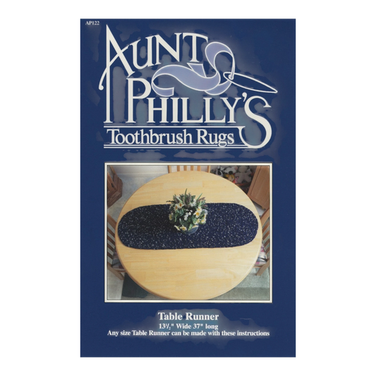 Aunt Philly's Table Runner - Toothbrush Rug