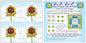 Set 76 mm Sunflowers by Jody Houghton sewing and quilting product