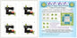 Set 76 mm Sew Machines by Jody Houghton sewing and quilting product