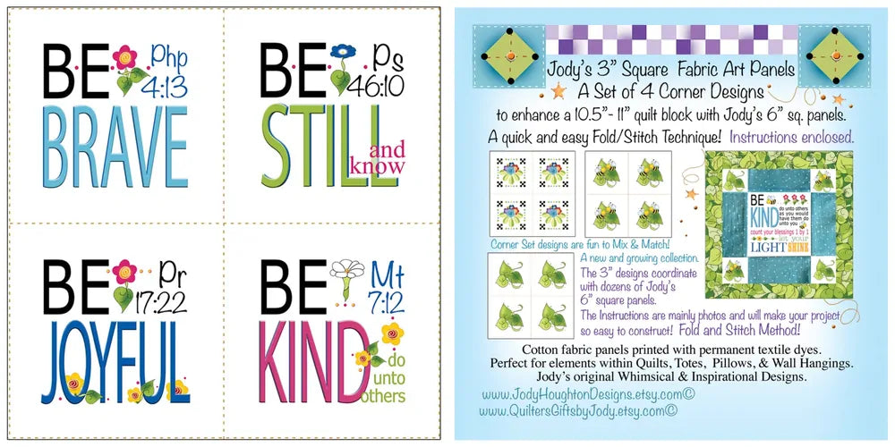 Set of 76 mm Scriptures by Jody Houghton Designs sewing and quilting product