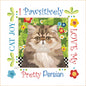 Persian Cat 152 mm Fabric Art Panel by Jody Houghton for patchwork, quilting and sewing