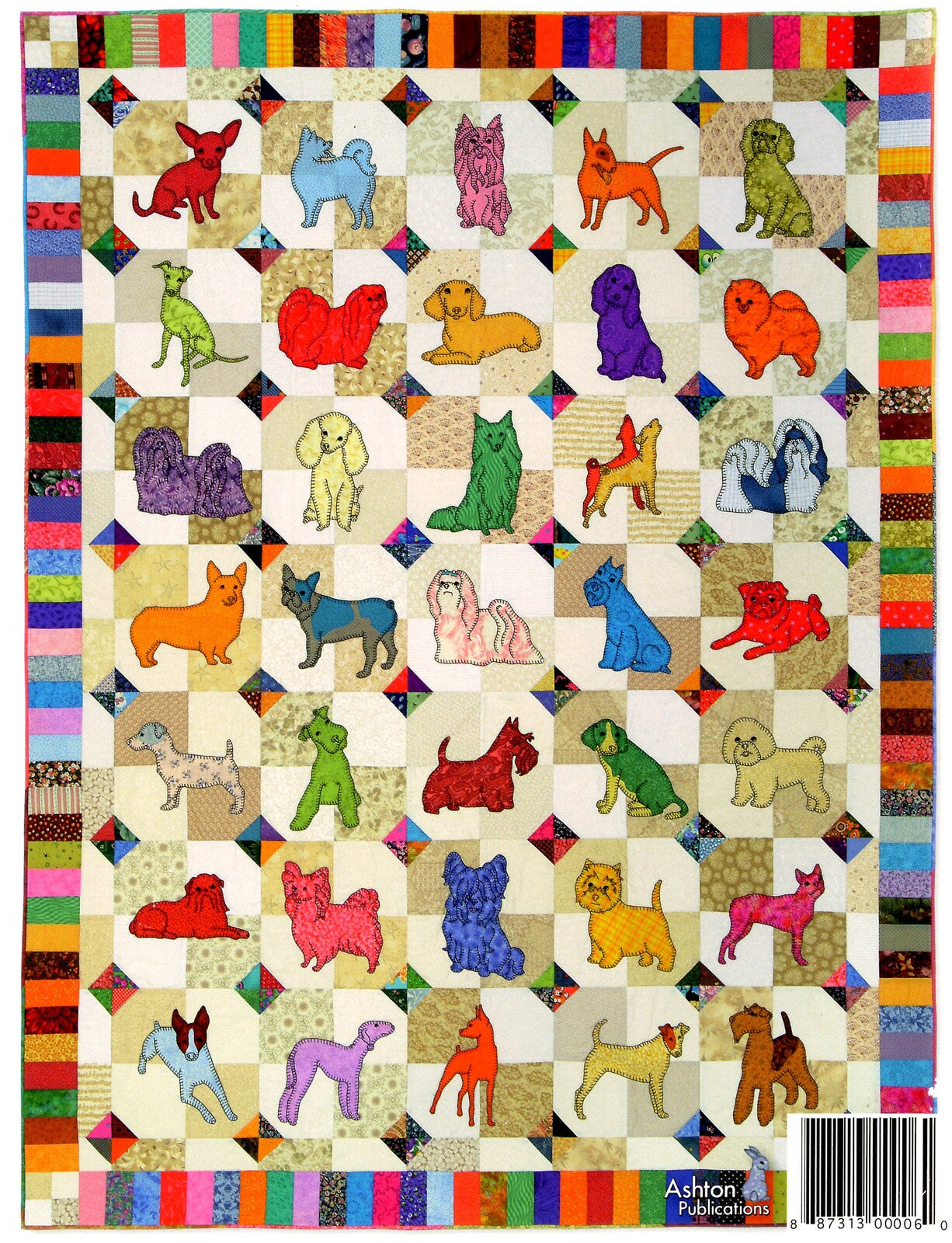 Applique Book - Darling Little Dogs , quilting and craft projects