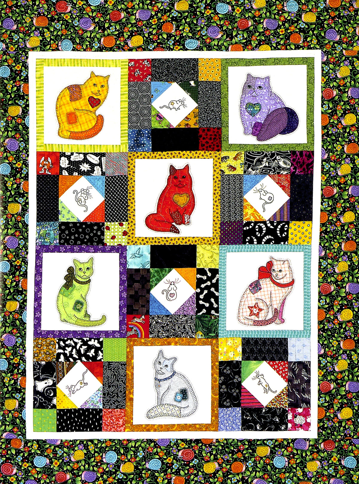 Applique Book - Clair's Cats Vol 2 – book preview 3