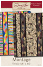 Montage Quilt Pattern by Doug Leko - Antler Quilt Design Feature Print Pattern