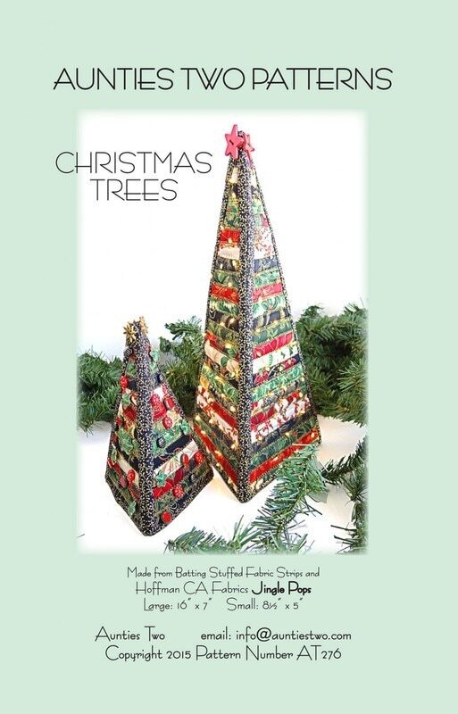 Christmas Trees Pattern - from Aunties Two , quilting and craft projects