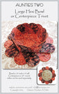 Large Hexi Bowl or Centerpiece Trivet sewing and quilting product
