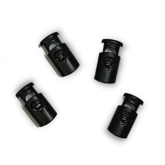 Barrel Cord Stops - 4pk-Black sewing and quilting product