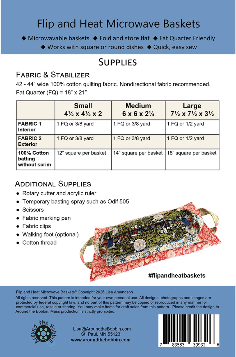 Flip & Heat Microwave Baskets