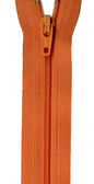 YKK Zippers 559 mm - Orange Peel for bag making and sewing projects