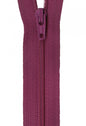 YKK Zippers 559 mm - Raisin for bag making and sewing projects