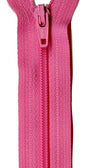 YKK Zippers 559 mm - Rosy Cheeks for bag making and sewing projects