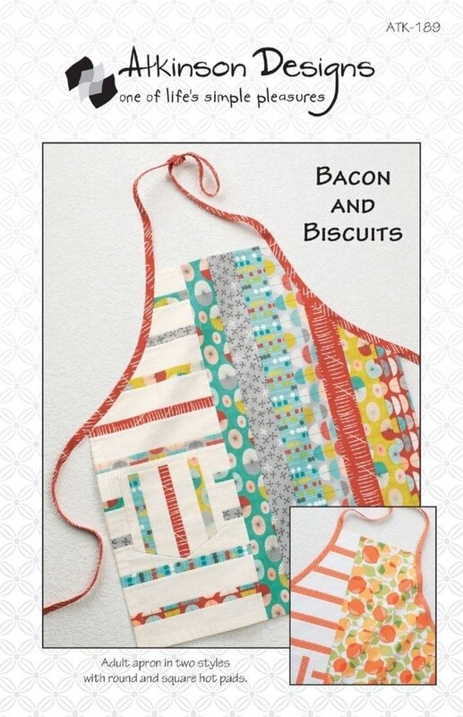 Bacon and Biscuits Apron Pattern , quilting and craft projects
