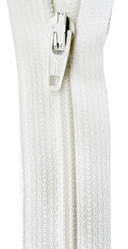 Zipper - 14 YKK - Marshmallow for bag making and sewing projects