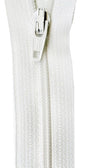 Zipper - 14 YKK - Marshmallow for bag making and sewing projects